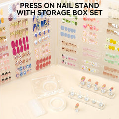 ESUOHYM support magnétique pour ongles press-on, maintien sûr.