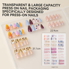 ESUOHYM ruban double-face pour fixation fiable des ongles.