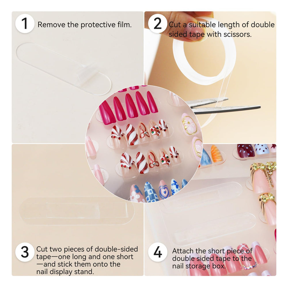 ESUOHYM étui aurora protège vos ongles contre poussière et dommages.