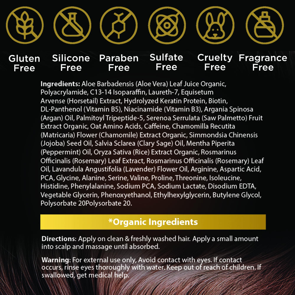 ETADERM Sérum Croissance Cheveux — Format 60 ml pour une utilisation durable.