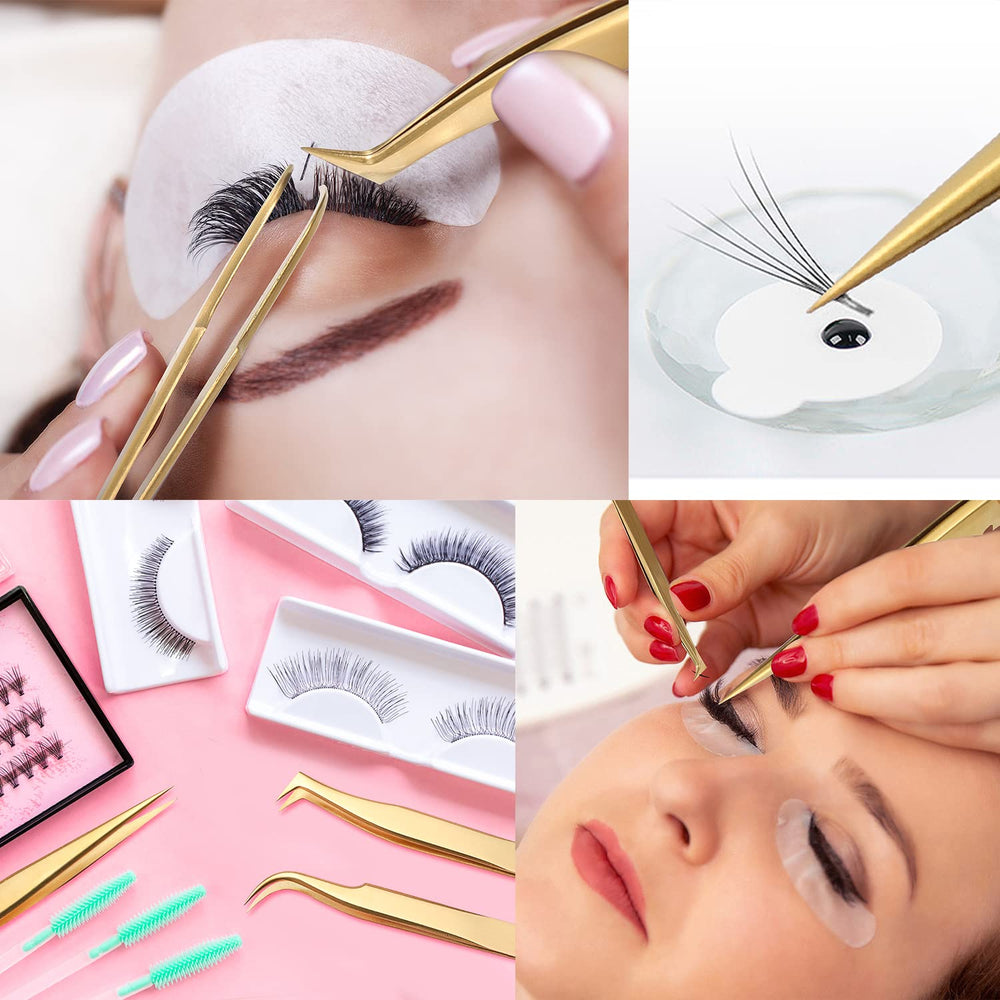 Etercycle ensemble pinces cils – kit ergonomique pour débutants et pros.