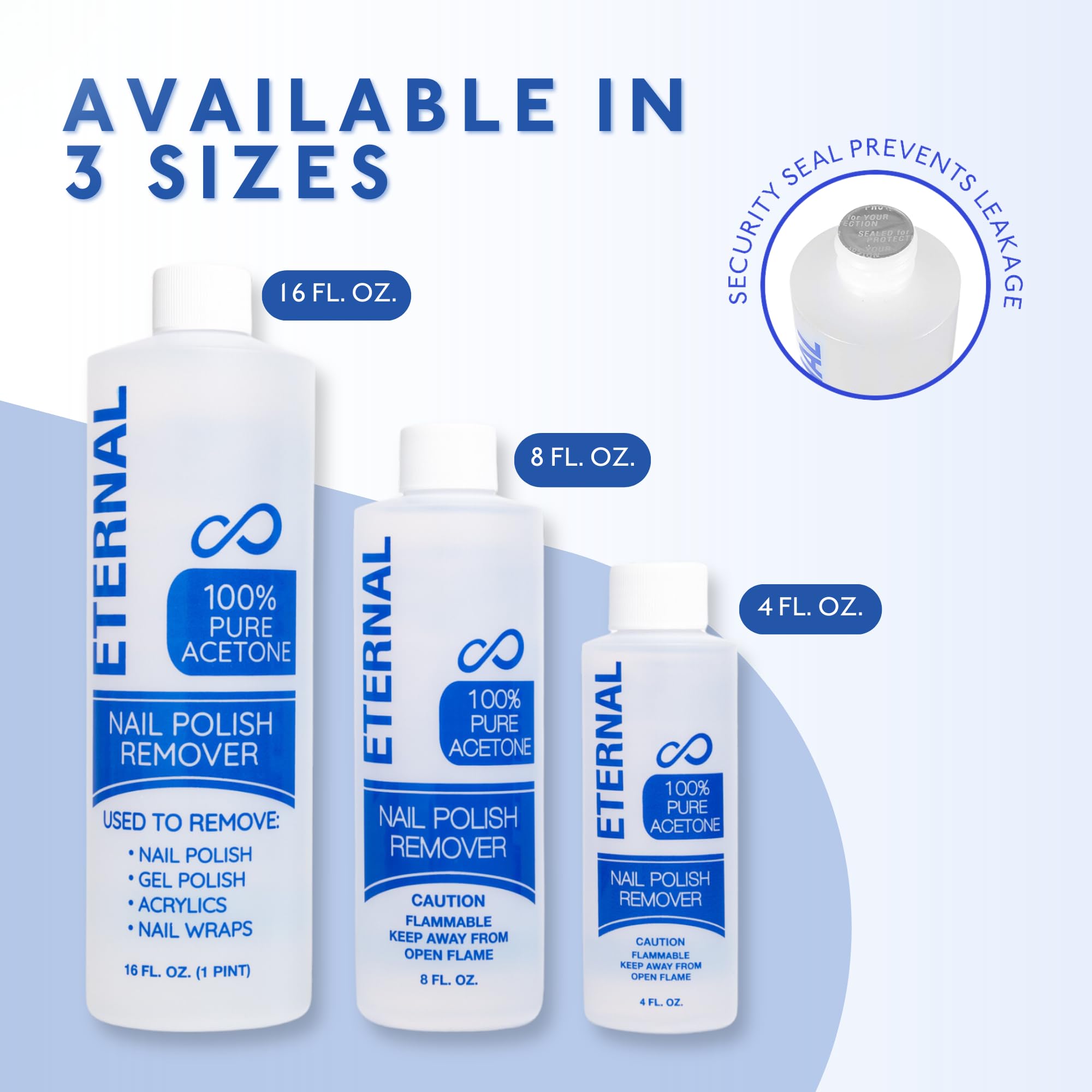 Eternal Acétone Pure: idéal pour une manucure à la maison rapide