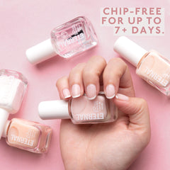 Vernis clair Eternal ET VOILA en bouteille, couche transparente et brillance