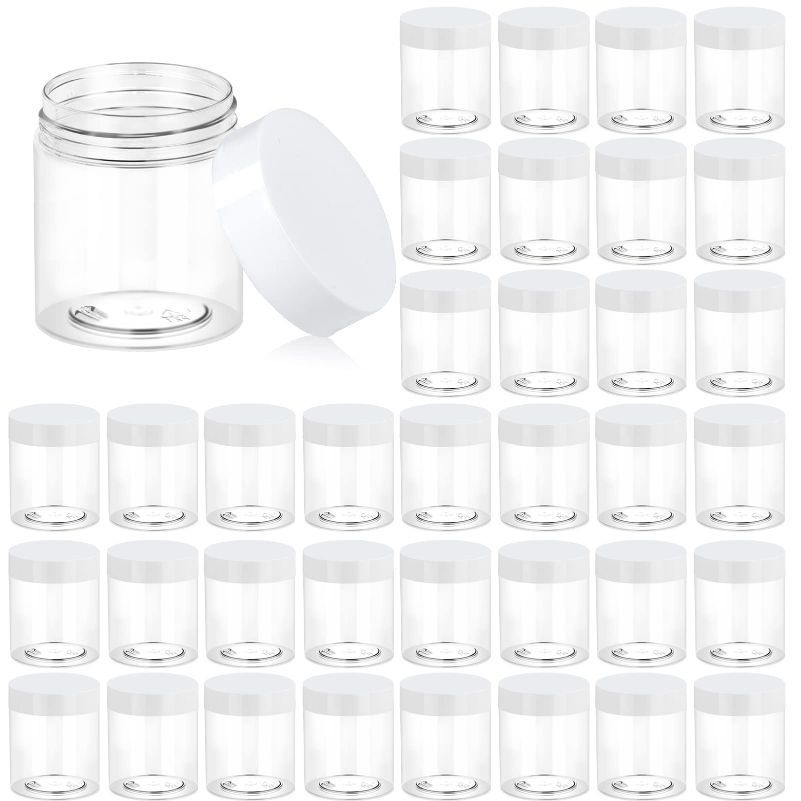 Eternal Moment ensemble de 36 pots plastiques 3 oz, idéal pour échantillons.