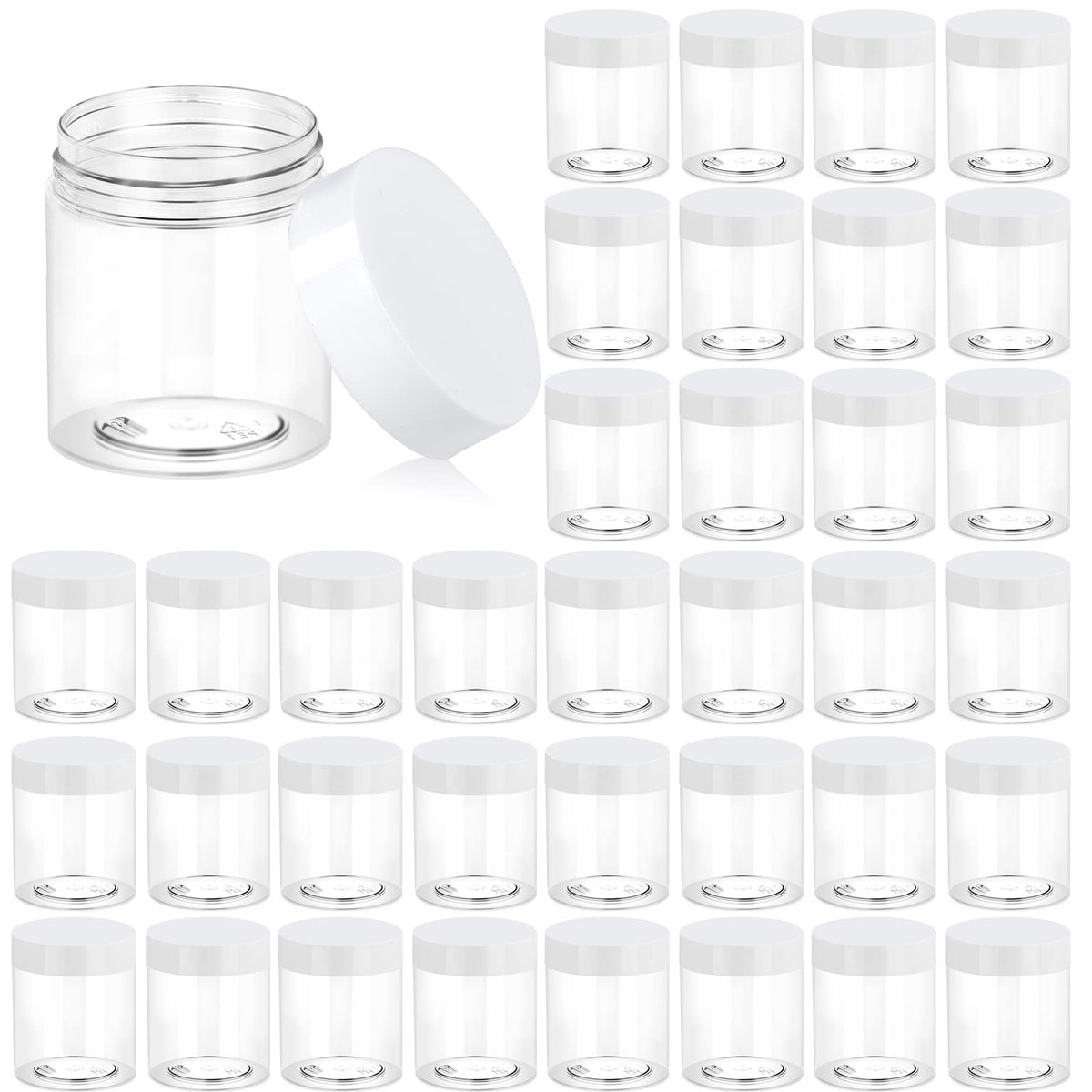 Eternal Moment ensemble de 36 pots plastiques 3 oz, idéal pour échantillons.