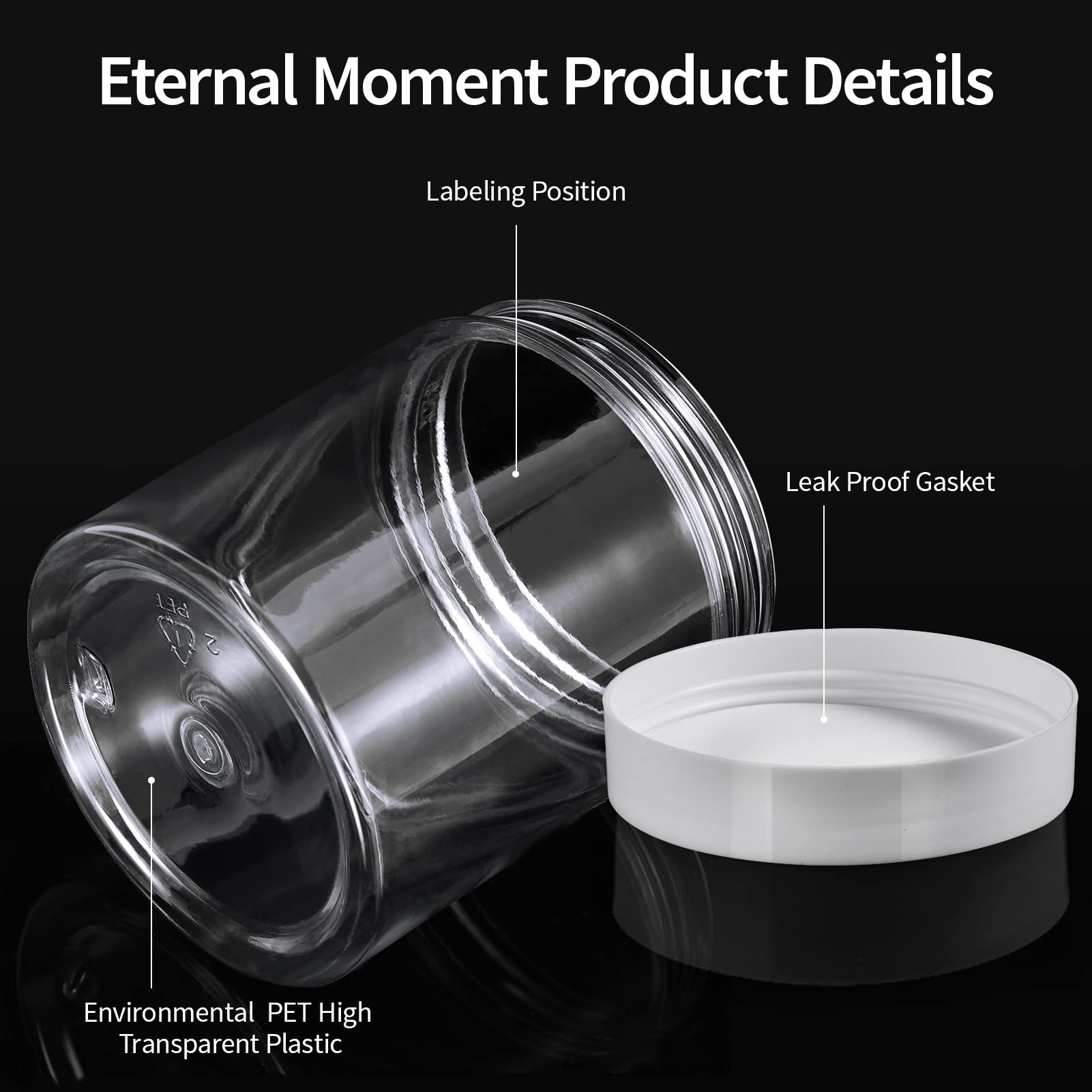 Eternal Moment spatules incluses, 5 pièces, facilitent dosage et mélange des cosmétiques maison.