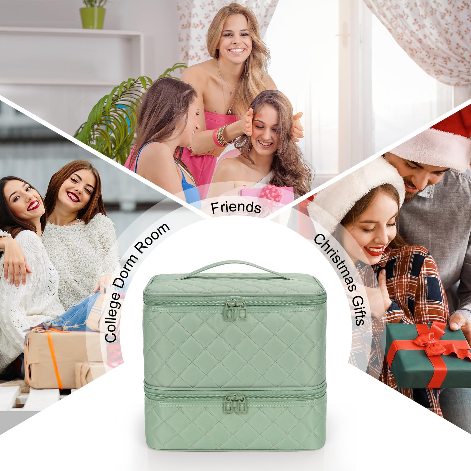 Ethereal: couche inférieure pour vernis; rangement sûr et anti-choc des flacons