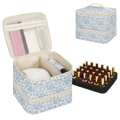 Ethereal Organiseur vernis : espace pour trente bouteilles et accessoires.