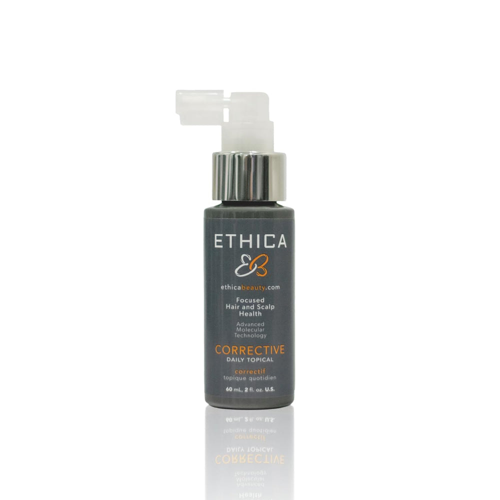 Ethica Beauty Corrective flacon-application: soin ciblé pour le cuir chevelu et la repousse.