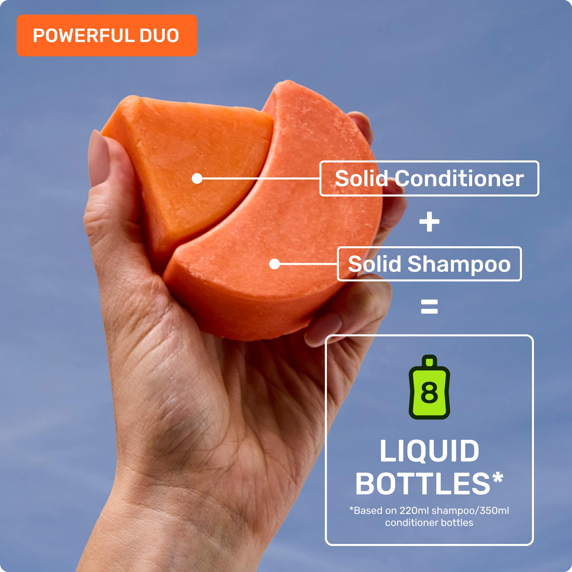 Barre de shampoing Ethique compatible couleur, respecte les colorations.