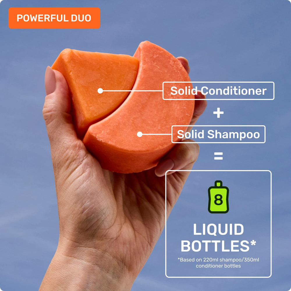 Barre de shampoing Ethique compatible couleur, respecte les colorations.