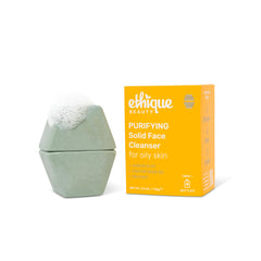 Ethique Purifiant barre visage nettoyante pour peau grasse, contrôle du sébum.