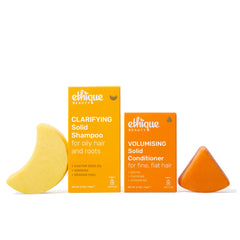 Ethique Shampoing-bar clarifiant avec huile de ricin et note fraîcheur