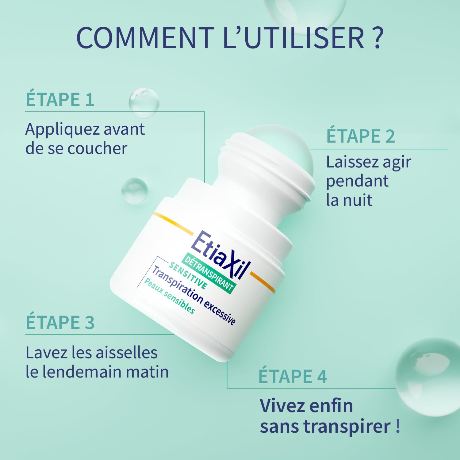 Etiaxil CPX, formule douce pour peaux sensibles et confort quotidien.