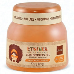 ETNIKER AFRO HAIR CARE: gel définition boucles en bouteille pour une tenue naturelle