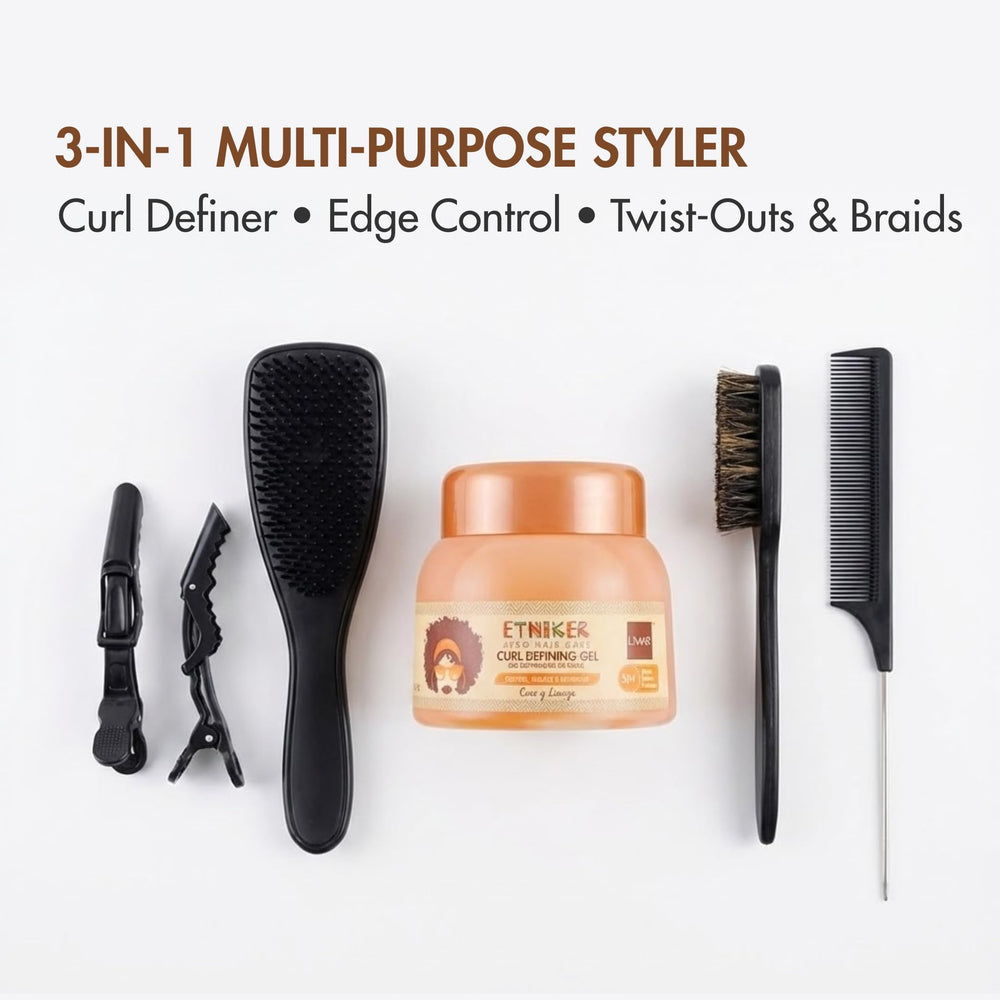 ETNIKER AFRO HAIR CARE: contrôle de l’humidité pour frizz réduit