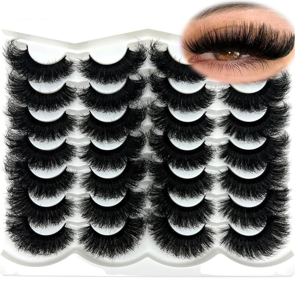 Etokdos cils duveteux 6D 25mm, volume soutenu pour un regard intense.