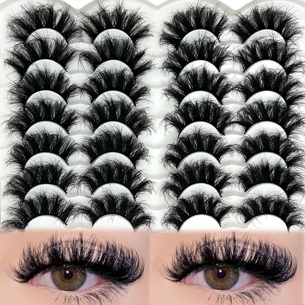 Cils etokdos douvetueux 20mm pour volume léger et glamour.