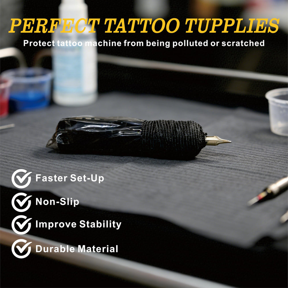 ETRSHIELD: étui noir pour stylo tatouage, rangement pratique.