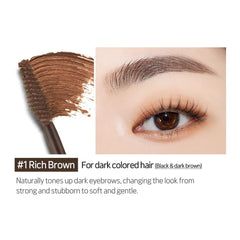 ETUDE Color My Brows – soin nourrissant avec allantoin et cire d'abeille.