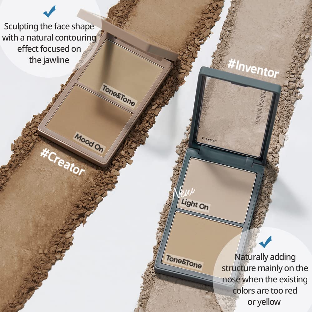ETUDE Contour Powder optimized dual color for sharper facial structure