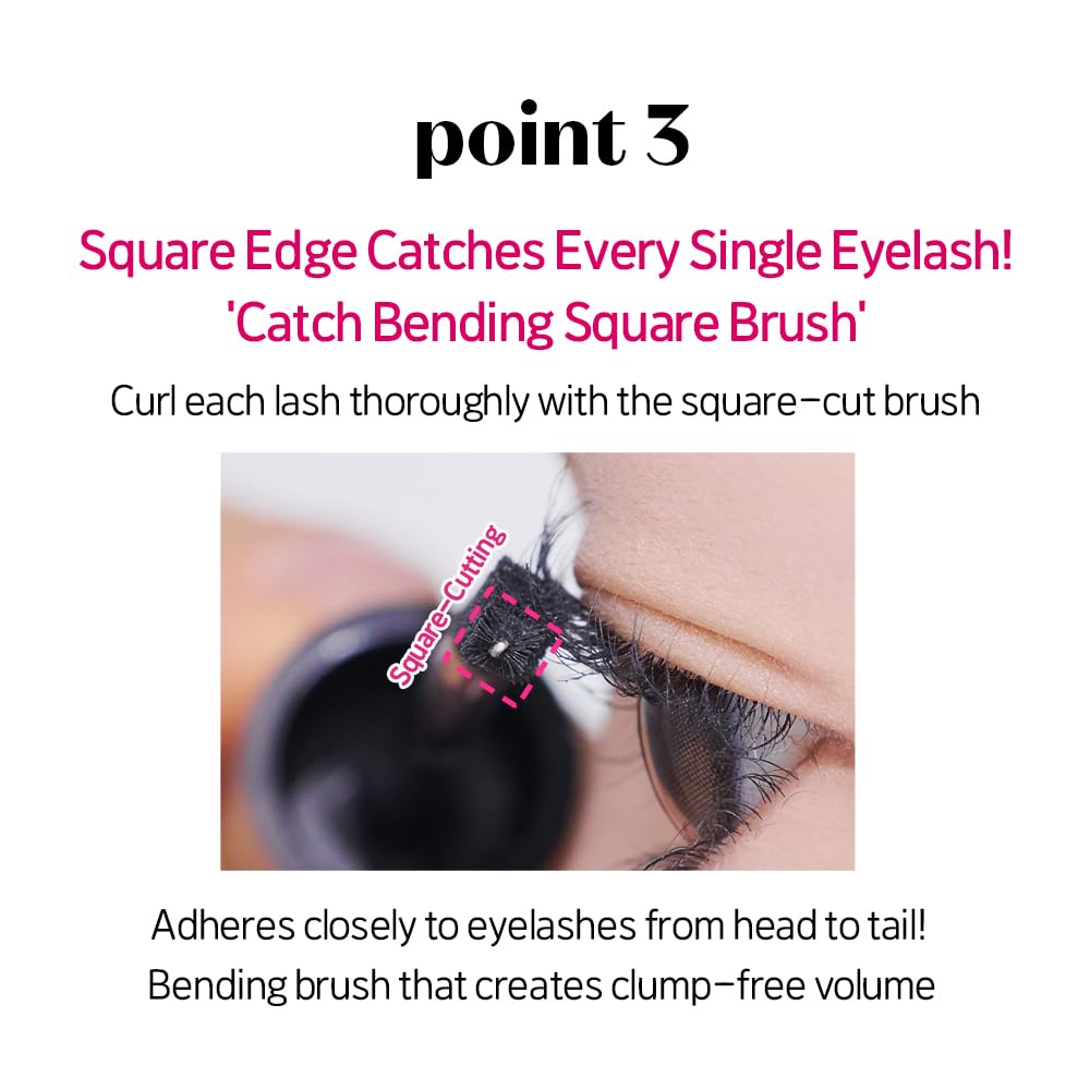ETUDE Curl Fix Mascara définition nette sans paquets
