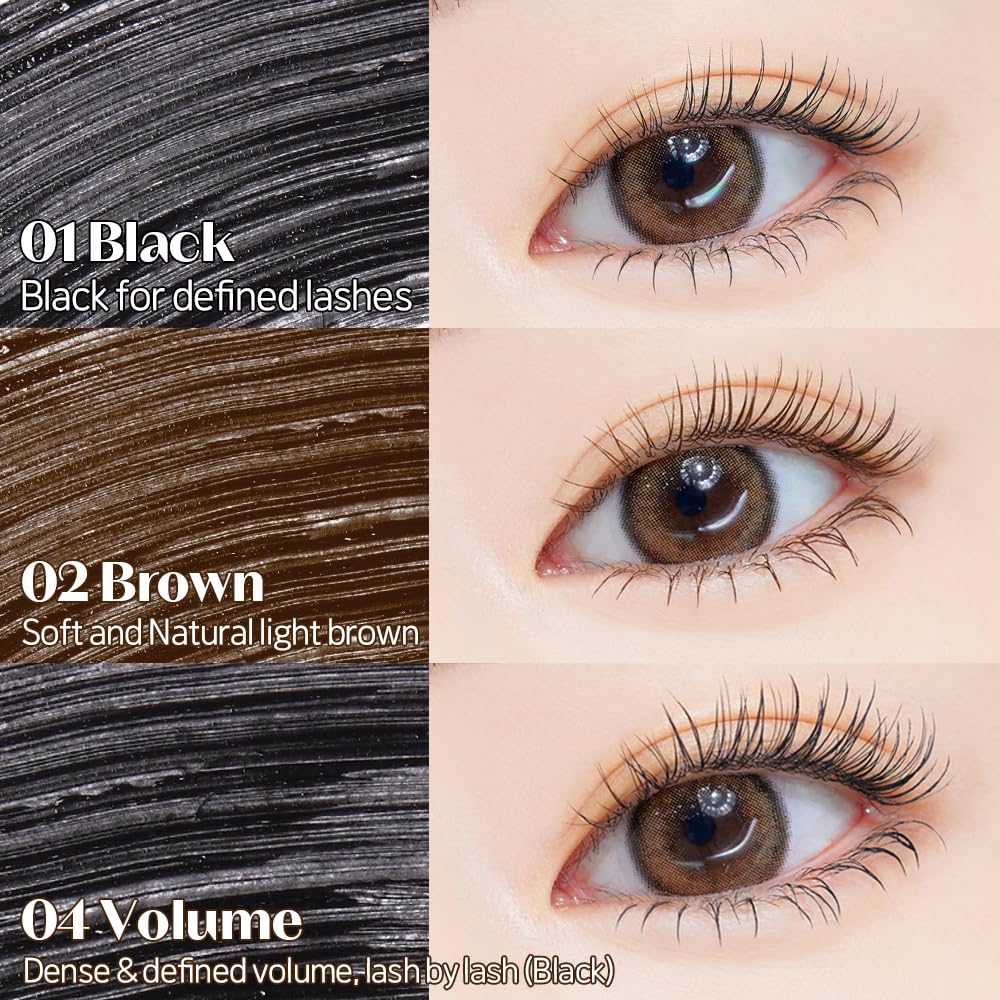 ETUDE Curl Fix Mascara Mini — imperméable et résistant à la transpiration.