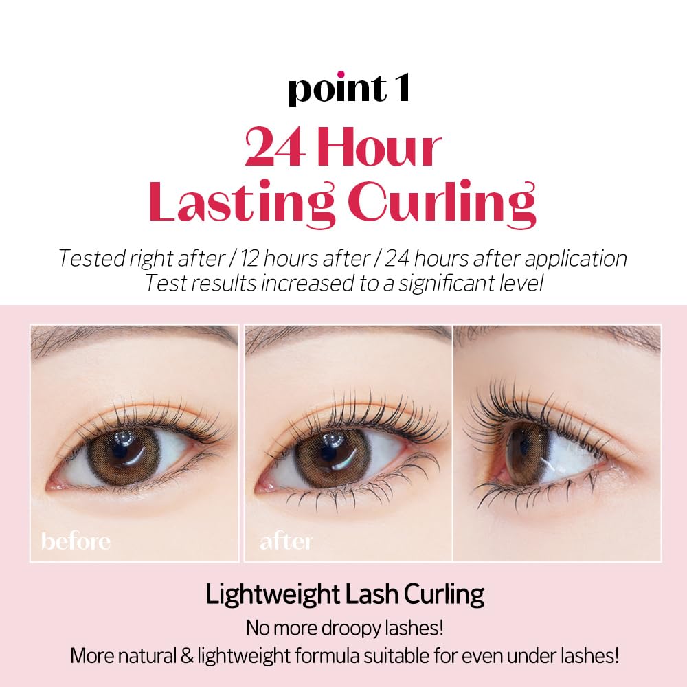 ETUDE Curl Fix Mascara Mini — volume dense sans lourdeur.