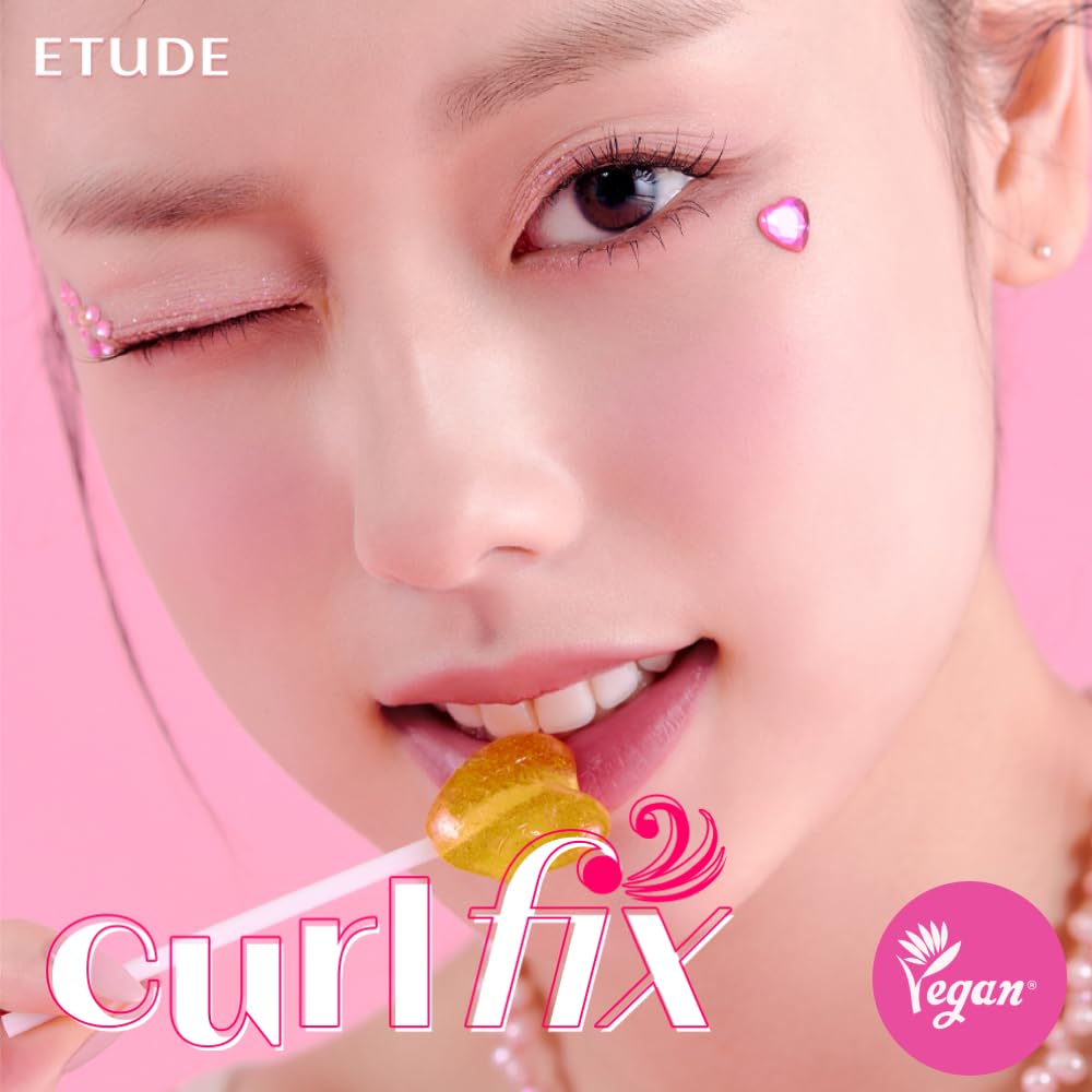 ETUDE Curl Fix Mascara vegan-certified formula ideal for daily wear.