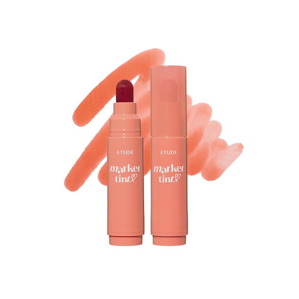 ETUDE Dear Darling Marker Tint 9 Fig Beige – embout arrondi pour une application précise.