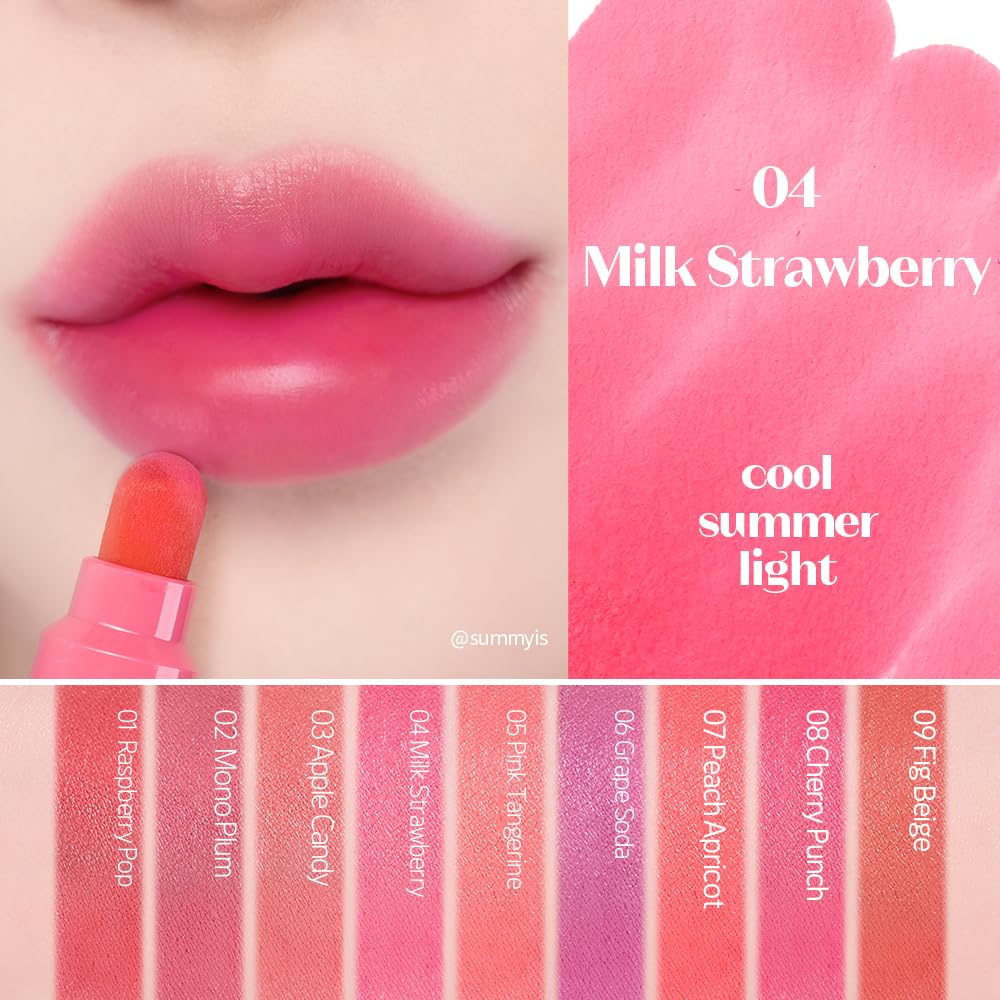 ETUDE Dear Darling Marker Tint fraise-applicateur précis permet un tracé net.