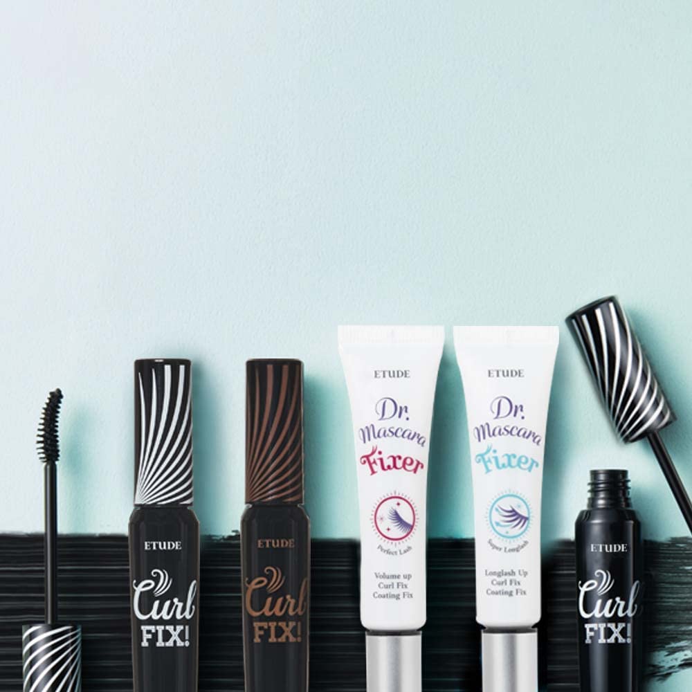 ETUDE Mascara Fixer — teinte noire intense pour un regard profond