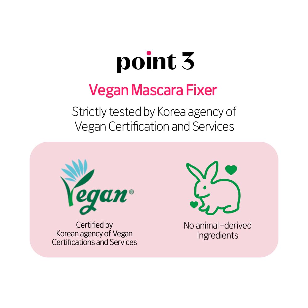 ETUDE Dr. Mascara Fixer fixateur vegan certifié pour cils propres et définis