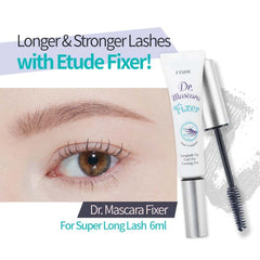 ETUDE Mascara Fixer — texture micro-fibre pour séparation et tenue