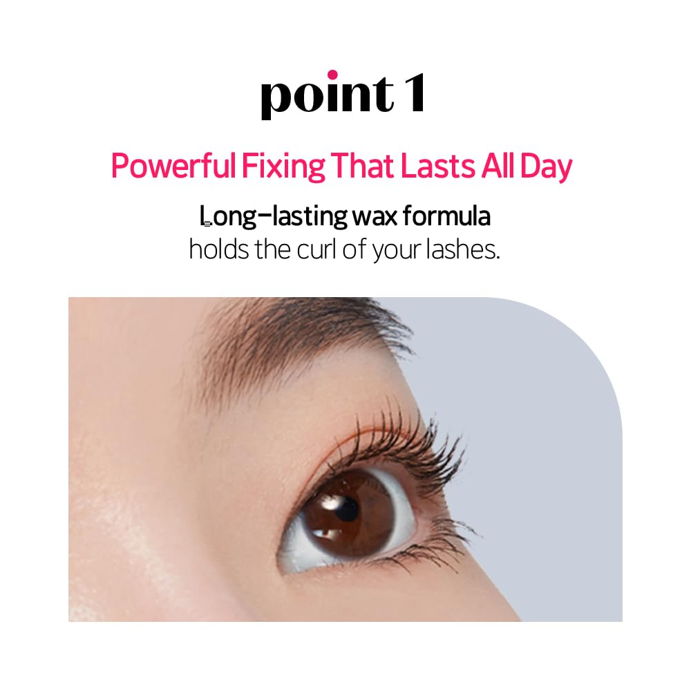 ETUDE Dr. Mascara Fixer formule cire vegan certifiée pour une tenue respectueuse