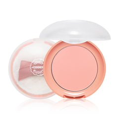 ETUDE fard joues biscuit abricot-peche mousse emballage compact