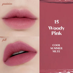 ETUDE Fixing Tint Woody Pink – Applicateur précis pour une application homogène et rapide.