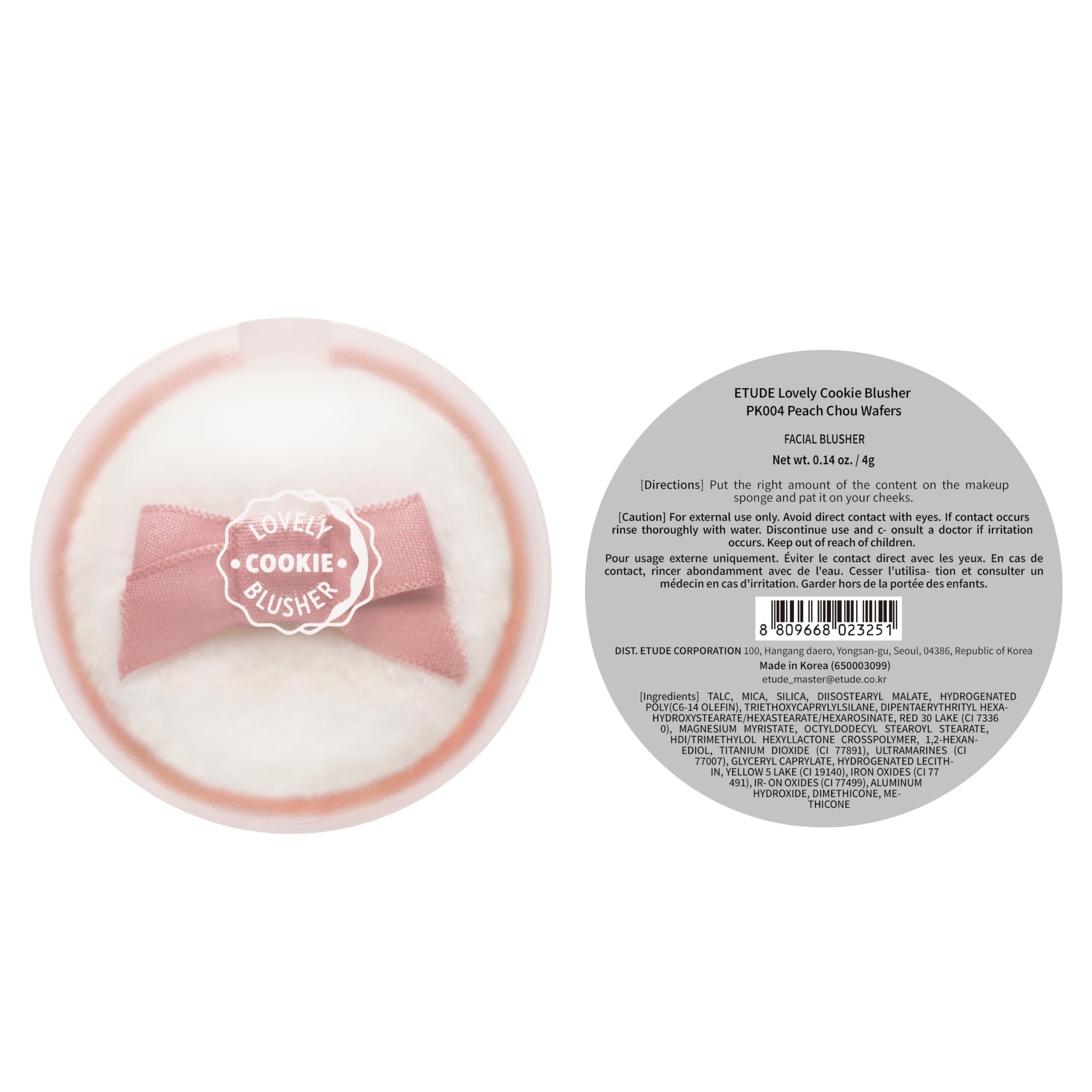 ETUDE Lovely Cookie Blusher Idée cadeau – kit beauté K-beauté