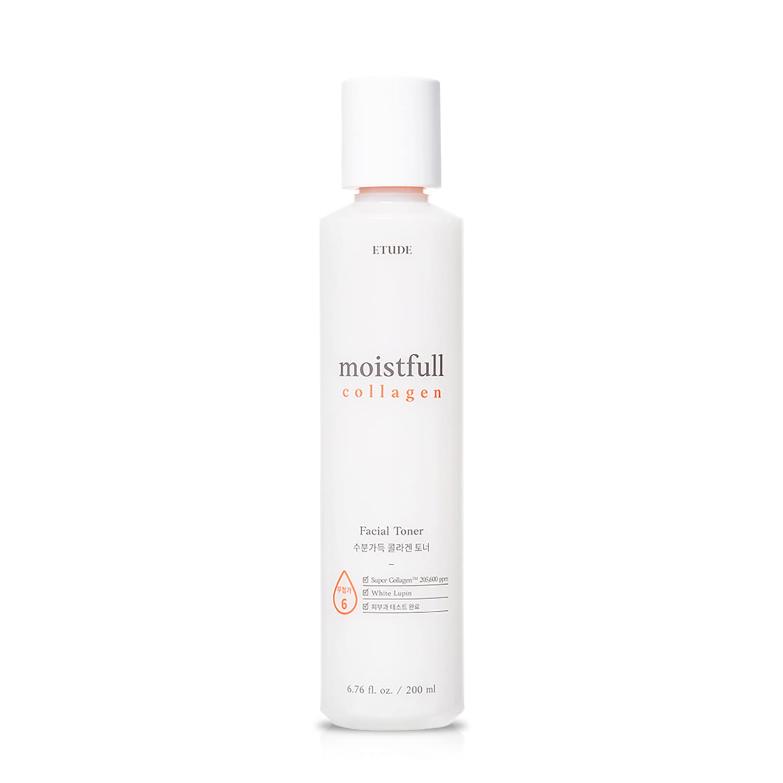 ETUDE Moistfull Collagen Toner, bouteille élégante offrant une hydratation instantanée du visage