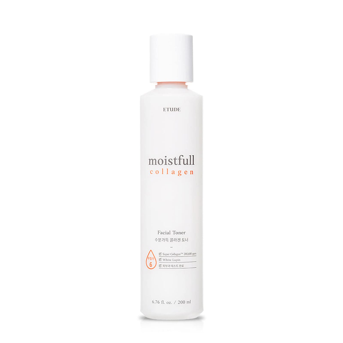 ETUDE Moistfull Collagen Toner, bouteille élégante offrant une hydratation instantanée du visage