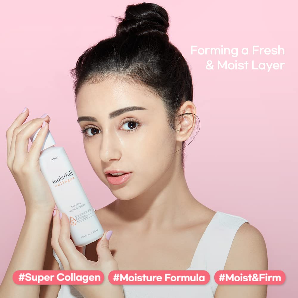 Etude Moistfull Emulsion, texture lait doux, sensation soyeuse après application.