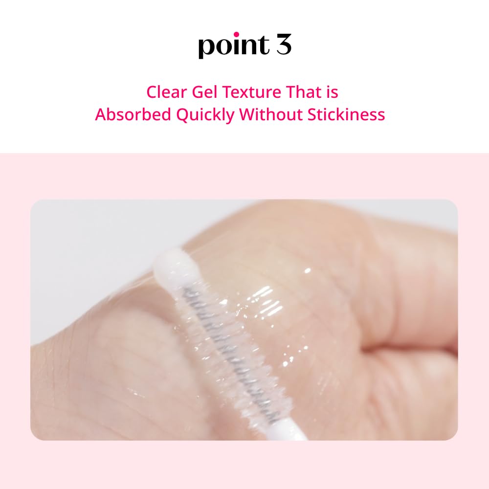Biotine et panthénol dans le sérum ETUDE pour nourrir les cils.