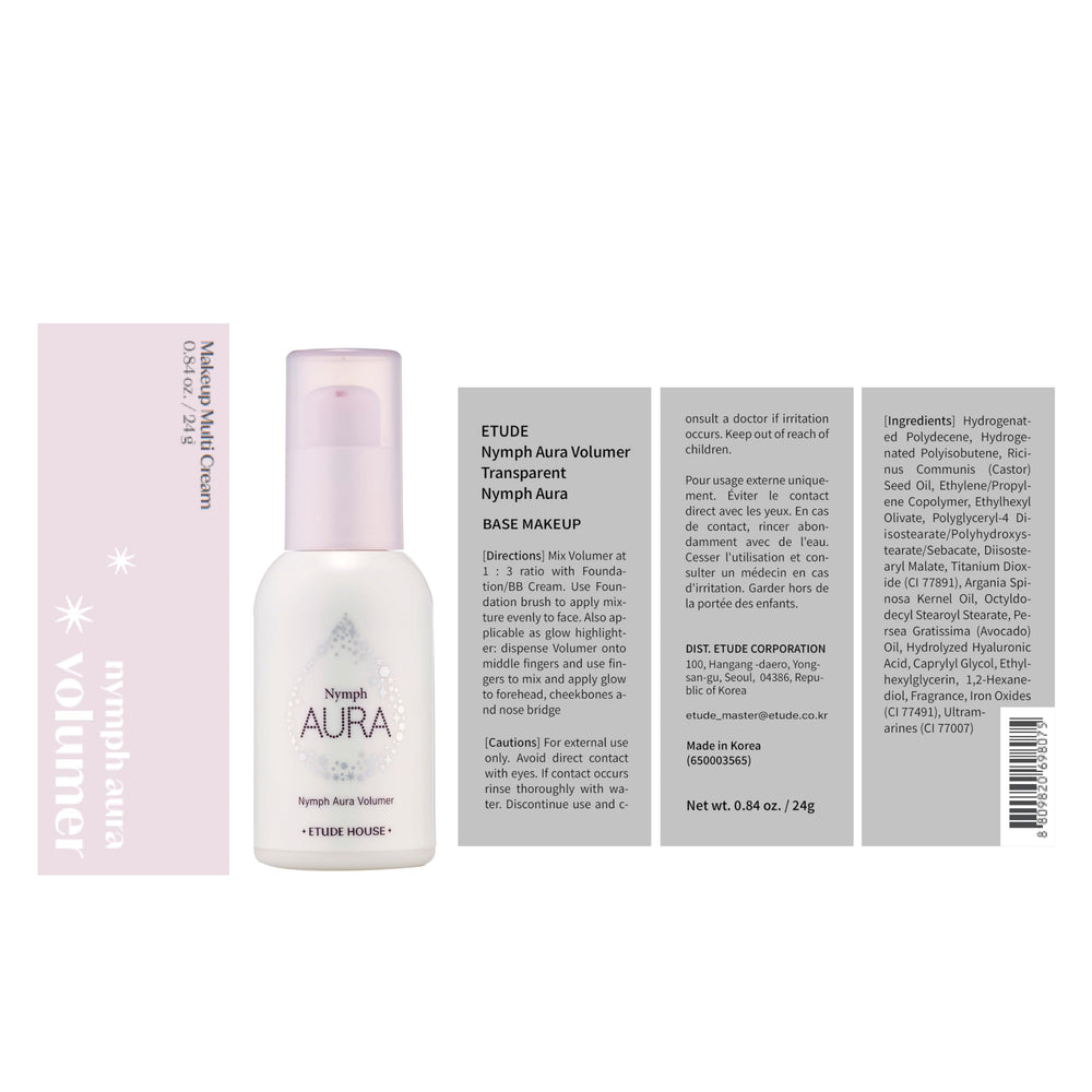ETUDE Nymph Aura Volumer K-beauty radiance glow