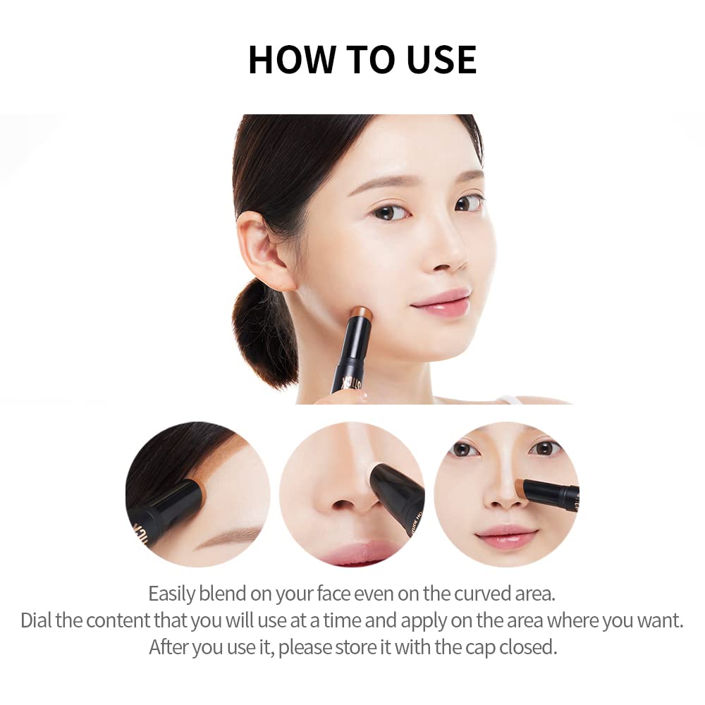 ETUDE Play 101 Stick Contour Duo coupe diagonale 24 degrés, mélange facilité