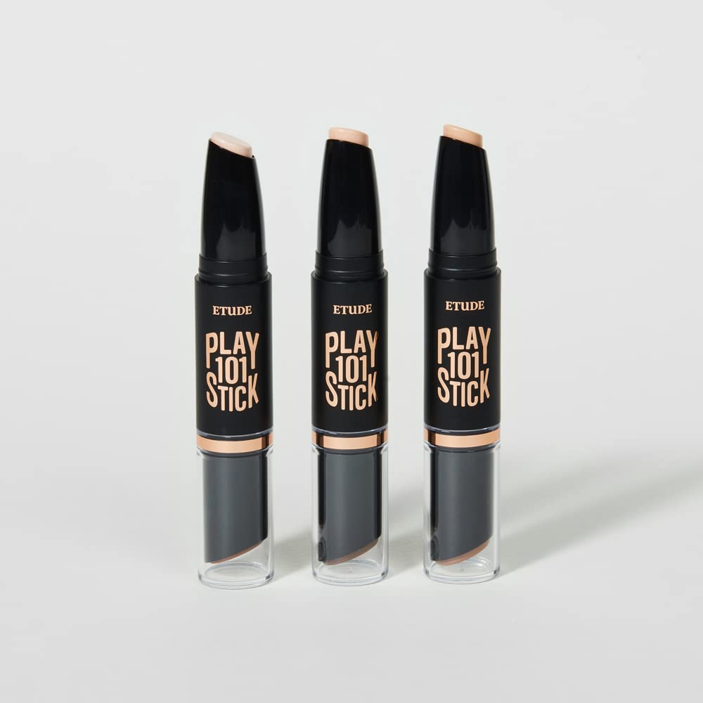 ETUDE Play 101 Stick Contour Duo usage quotidien, adapté à tous types de peau