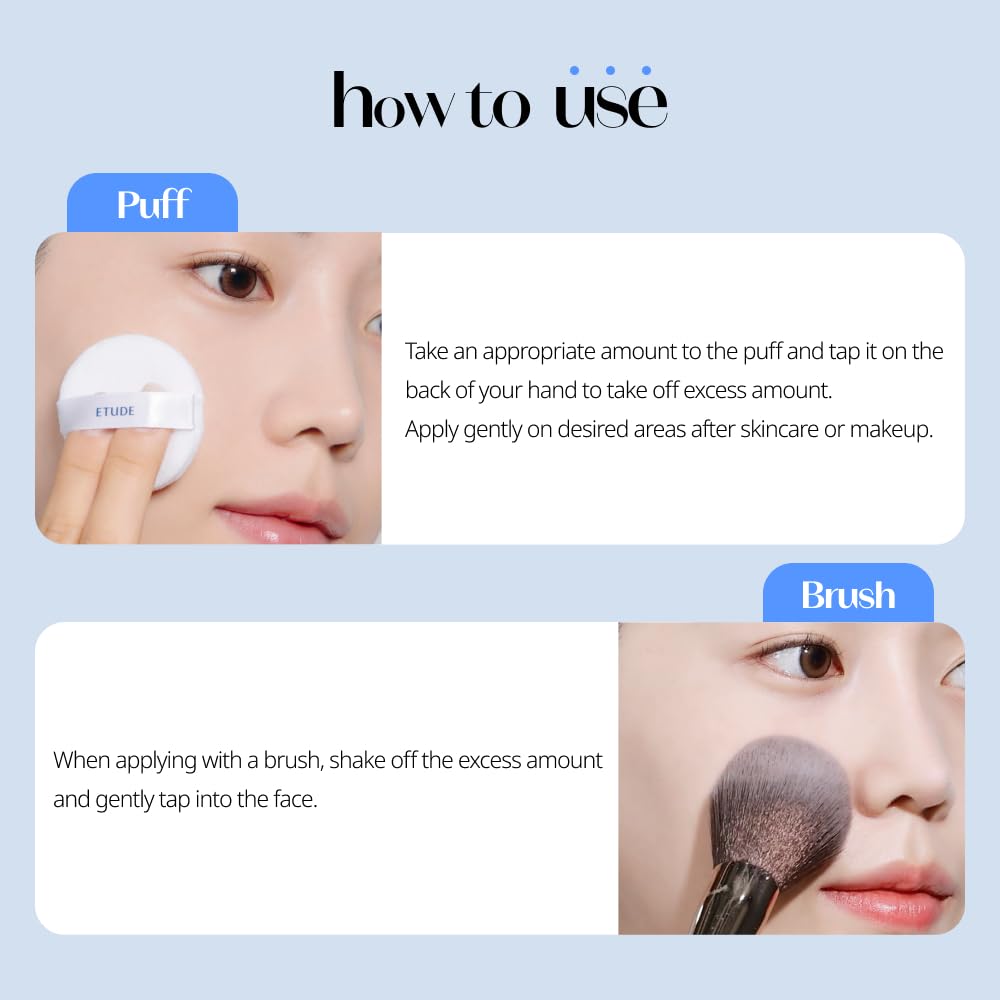 ETUDE Sebum Soak Pact format compact et portable pour emporter.