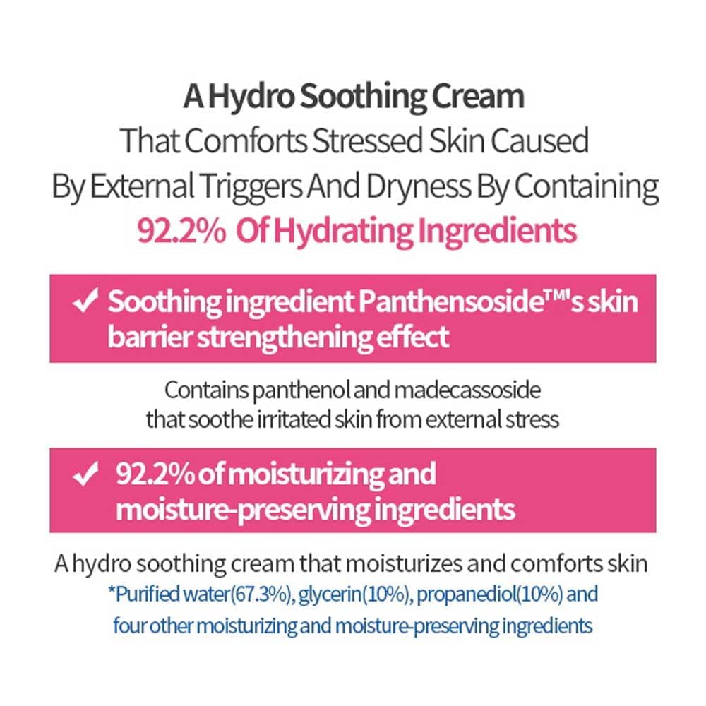 ETUDE SoonJung Hydro Barrier crème, appliquer rituel quotidien apaisant.