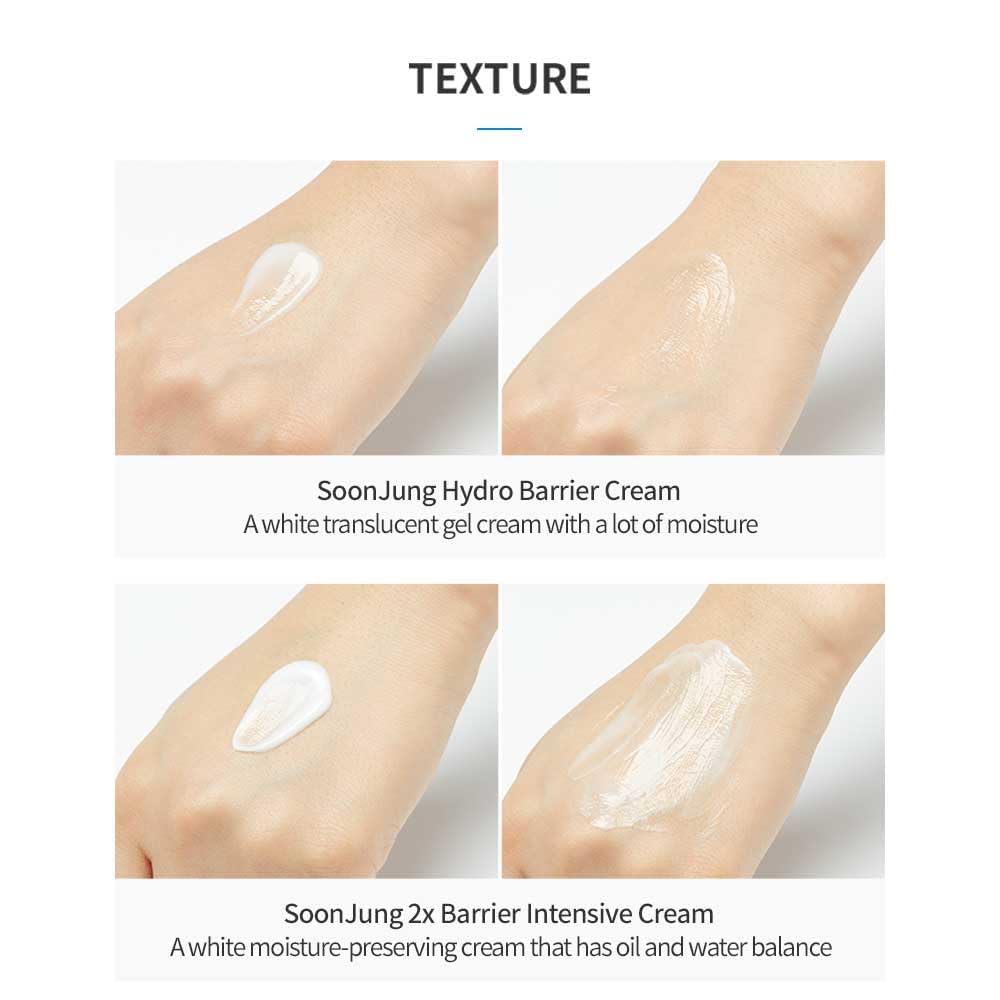 ETUDE SoonJung Hydro Barrier crème, ingrédients-clés Panthénol et Madecassoside.