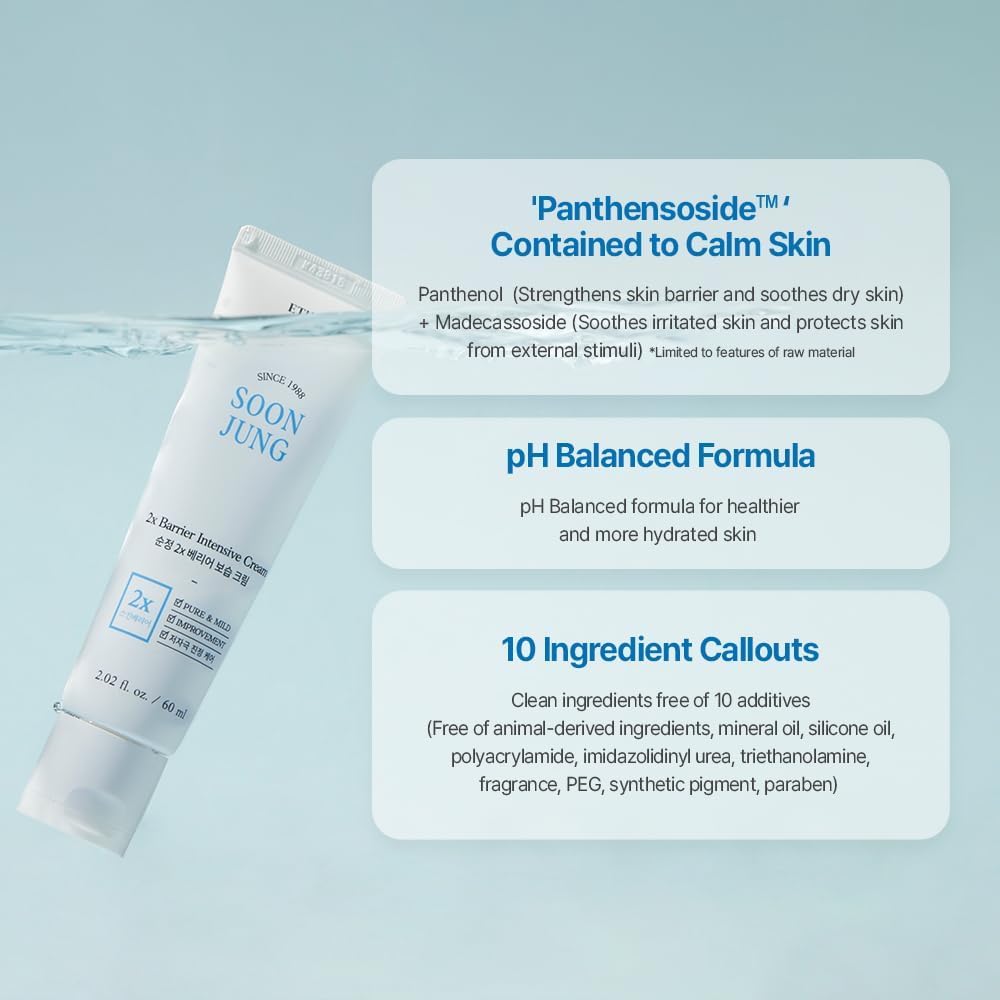 Mousse nettoyante douce ETUDE SoonJung en petit flacon pratique.