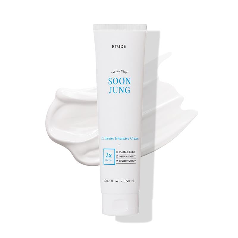 ETUDE SoonJung2x – crème-barrière-renforcée pour peau hydratée et apaisée.